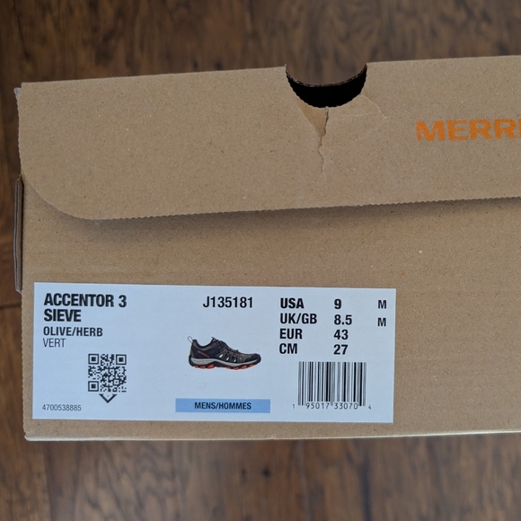 Men's Merrell Accentor 3 Sieve - Picture 2 of 7